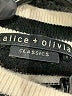 Alice + Olivia Stripes Black Wool Pullover Sweater Size XS - photo 7