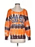 American Vintage 100% Cotton Tie-dye Orange Pullover Sweater Size S - photo 1