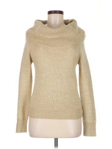 Tulle Turtleneck Sweater (view 1)