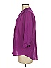 Brixon Ivy 100% Polyester Purple 3/4 Sleeve Blouse Size M - photo 5