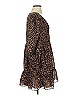 Lulus 100% Polyester Animal Print Brown Cocktail Dress Size S - photo 4