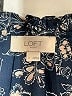Ann Taylor LOFT Outlet 100% Polyester Blue Black Sleeveless Blouse Size L - photo 7