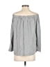 Cloth & Stone 100% Rayon Gray 3/4 Sleeve Blouse Size XS - photo 2