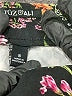 Roz & Ali Floral Black Casual Pants Size 8 - photo 9