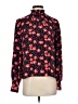 Sanctuary 100% Polyester Floral Red Long Sleeve Blouse Size XS - photo 1