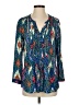 Maeve Blue 3/4 Sleeve Blouse Size 4 - photo 1