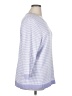 Lands' End 100% Cotton Checkered-gingham Blue Purple Pullover Sweater Size XL (estimated) - photo 4