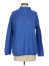 Ann Taylor LOFT Blue Turtleneck Sweater Size S - photo 1