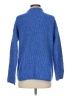 Ann Taylor LOFT Blue Turtleneck Sweater Size S - photo 2