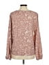 alex & lili 100% Polyester Brown Long Sleeve Blouse Size M - photo 2