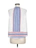 Collective Concepts 100% Polyester White Sleeveless Blouse Size M - photo 2