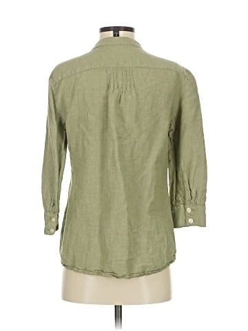 Kasper 3/4 Sleeve Button-Down Shirt (view 2)