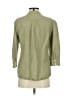 Kasper Solid Green 3/4 Sleeve Button-Down Shirt Size 4 - photo 2