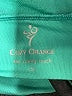 Cozy Orange Teal Long Sleeve Blouse Size S - photo 7
