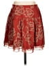 Kensie 100% Polyester Paisley Red Casual Skirt Size 2 - photo 2