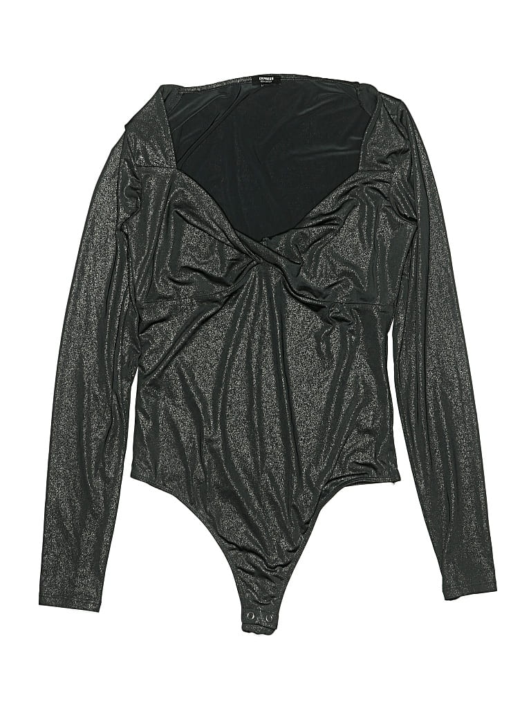 Pre-owned Express Bodysuit In Black