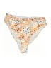 Unbranded Floral Tan Swimsuit Bottoms Size XL - photo 1