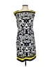 Jessica Howard Graphic Black Cocktail Dress Size S - photo 1