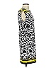 Jessica Howard Graphic Black Cocktail Dress Size S - photo 4