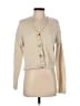 The Tile Club 100% Polyester Tan Ivory Cardigan Size XS - photo 1