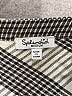 Splendid 100% Rayon Argyle Gray Long Sleeve Blouse Size M - photo 7