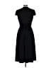David Meister 100% Polyester Solid Black Casual Dress Size 10 - photo 2