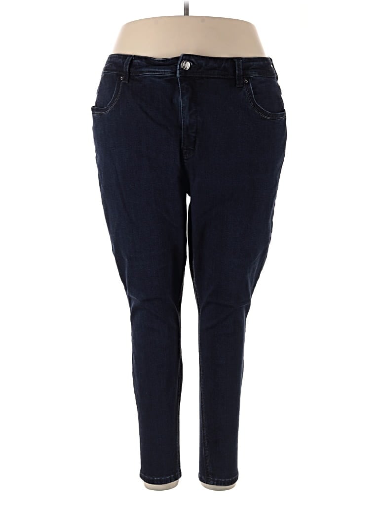 Pre-owned Melissa Mccarthy Seven7 Jeggings In Blue
