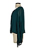 Studio M 100% Polyester Teal Long Sleeve Blouse Size S - photo 5