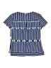 Trina Turk 100% Polyester Blue Short Sleeve Blouse Size 0 - photo 2