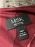 MSK Burgundy Cocktail Dress Size 14 (petite) - photo 6