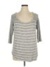 Vanity Gray 3/4 Sleeve Top Size XL - photo 1