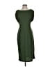 Max Studio Solid Green Casual Dress Size XS - photo 1