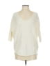 Express 100% Cotton Ivory Pullover Sweater Size XS - photo 1