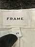 FRAME 100% Cotton Ivory Denim Shorts Size 25 waist - photo 3