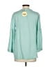 Hayden 100% Rayon Teal 3/4 Sleeve Blouse Size S - photo 2