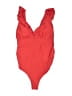 Unbranded Solid Red One Piece Swimsuit Size S - photo 1