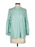 Hayden 100% Rayon Teal 3/4 Sleeve Blouse Size S - photo 1