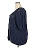 Lane Bryant 100% Cotton Blue Cardigan Size 18 - 20 Plus - photo 5