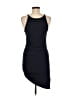Soprano Solid Black Cocktail Dress Size M - photo 2