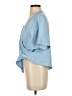 Unbranded Blue Purple Short Sleeve Blouse Size S - photo 5