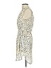 H&M 100% Polyester Polka Dots Ivory Cocktail Dress Size 2 - photo 5
