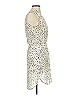 H&M 100% Polyester Polka Dots Ivory Cocktail Dress Size 2 - photo 4