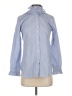 J.Crew Blue Long Sleeve Button-Down Shirt Size 00 - photo 1