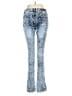Sweet Look Print Blue Jeans Size 7 - photo 2