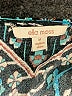Ella Moss Paisley Teal Black Romper Size M - photo 4