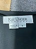 Kay Unger Solid Black Cocktail Dress Size 6 - photo 7