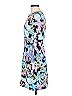 Cacharel Print Blue Casual Dress Size 6 - photo 5
