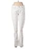 7 For All Mankind Hearts White Jeans Size 28 waist - photo 1