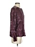 Tiny Burgundy Long Sleeve Blouse Size S - photo 4