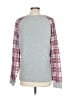 NORACORA Plaid Gray Pullover Sweater Size L - photo 2